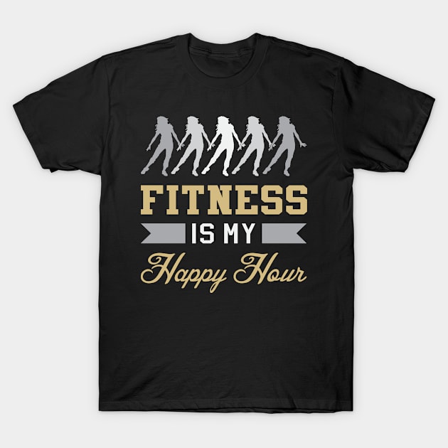 Fitness For Women Gym Workout Lover Gift Idea T-Shirt by T-Shirt.CONCEPTS